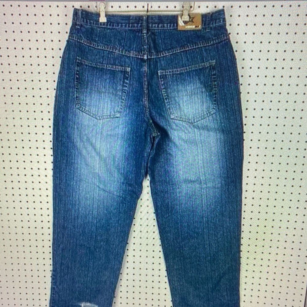 Classic Blue Straight Leg Women's Jeans